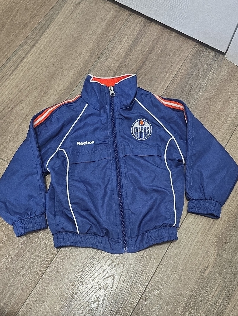 Reebok Kids Oilers Track Jacket